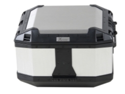 Afbeeldingen van Topkoffer TC45 Xplorer zilver Hepco&Becker