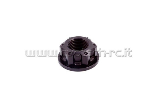 Afbeeldingen van Swingarmmoer Evotech aluminium TB-001S-Zwart