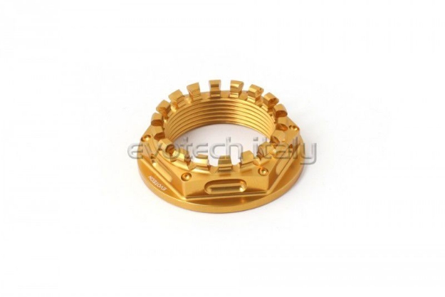 Afbeeldingen van Achterasmoer aluminium Evotech TB-007-Goud