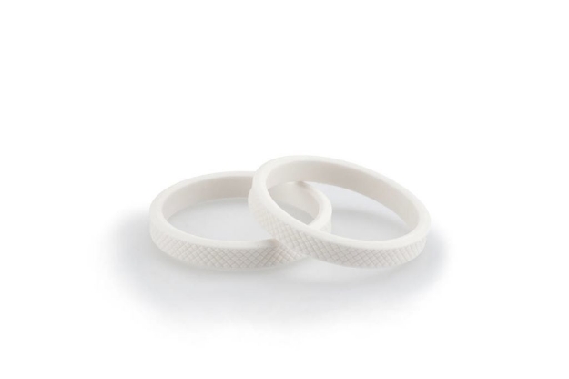 Afbeeldingen van Rubber ringen voor Vintage 2.0 slider wit