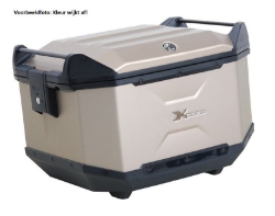 Afbeeldingen van Topkoffer TC45 Xceed Silver Hepco&Becker