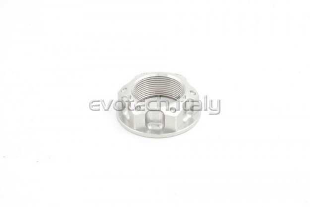 Afbeeldingen van Balhoofdmoer aluminium Evotech TB-010B-Zilver