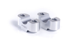 Afbeeldingen van Stuurverhogers 20mm Puig voor 22mm stuur -zilver