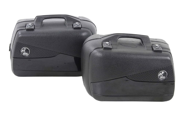 Afbeeldingen van Hepco&Becker kofferset Junior Flash zwart 37L