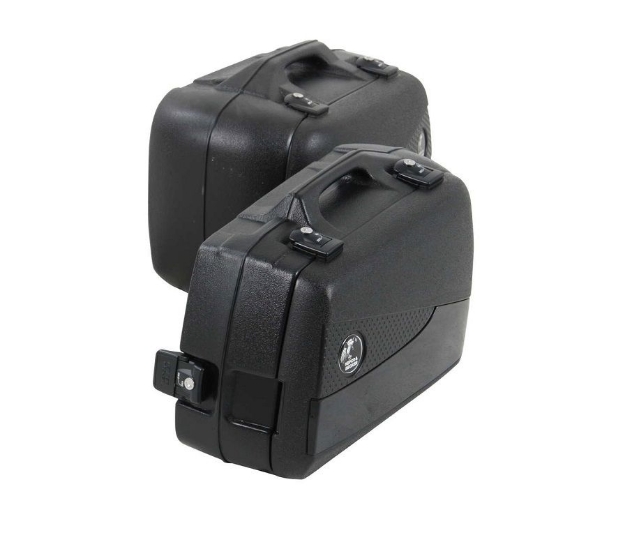 Afbeeldingen van Hepco&Becker kofferset Junior Flash zwart 37/27 (enduro)