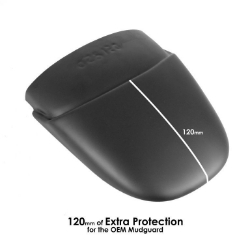 Afbeeldingen van Voorspatbord verlenger zwart Puig Honda CB500F / CBR500R / CB650R / CBR650R