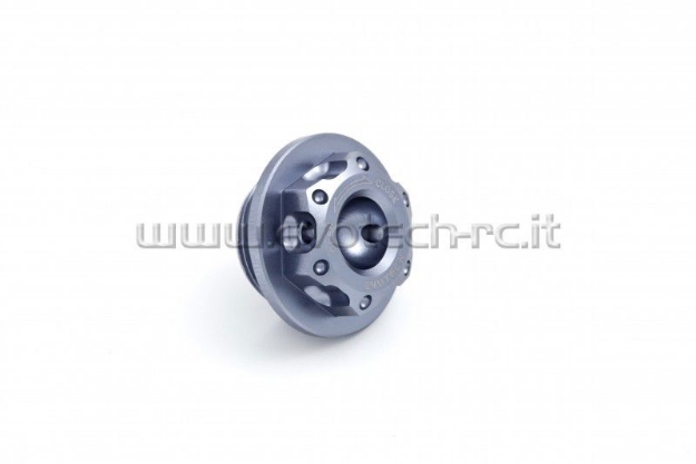 Afbeeldingen van Olievuldop Evotech diverse modellen Aprilia/ MV Agusta (M25x1,5)-Titanium