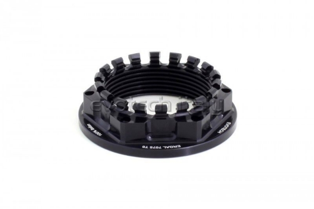 Afbeeldingen van Tandwielmoer aluminium Evotech KTM 1290 Superduke (TB-023T)-Zwart