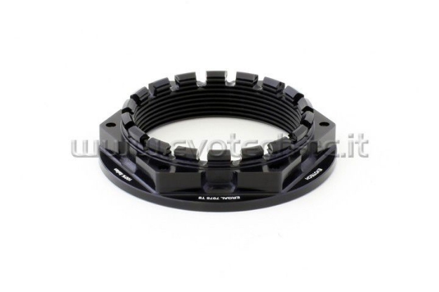 Afbeeldingen van Achterwielmoer aluminium Evotech KTM 1290 Superduke (TB-024AW)-Zwart