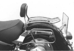 Afbeeldingen van Solorack met rugsteun Hepco&Becker chroom Suzuki C1500/ VL1500LC INTRUDER
