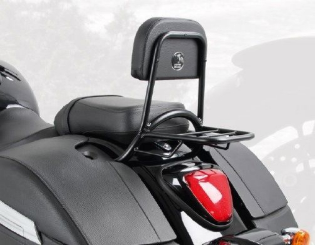 Afbeeldingen van Sissybar met rekje Hepco&Becker zwart Suzuki C1500T 2013-