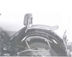 Afbeeldingen van Solorack met rugsteun Hepco&Becker chroom Yamaha XVS1100C