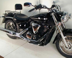 Afbeeldingen van Solorack met rugsteun Hepco&Becker chroom Yamaha XVS1300 Midnight Star