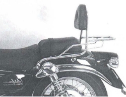 Afbeeldingen van Sissybar met rekje Hepco&Becker chroom Moto Guzzi CALIFORNIA SPECIAL