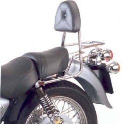 Afbeeldingen van Sissybar met rekje Hepco&Becker chroom Moto Guzzi CALIFORNIA JACKAL