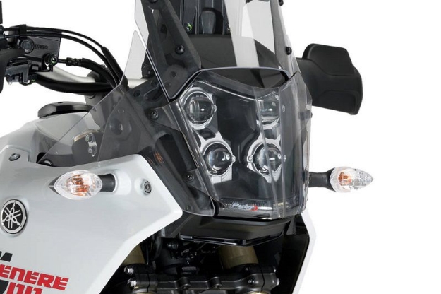 Afbeeldingen van Koplamp beschermer transparant Puig diverse Yamaha Tenere 700 modellen