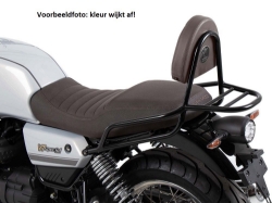 Afbeeldingen van Sissybar met rekje Hepco&Becker zwart Moto Guzzi V7 Special / Stone / Stone Centenario '21-24