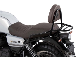 Afbeeldingen van Sissybar met rekje Hepco&Becker zwart/bruin Moto Guzzi V7 Special / Stone / Stone Centenario '21-