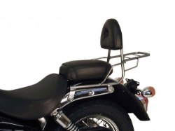 Afbeeldingen van Sissybar met rekje Hepco&Becker chroom Triumph BONNEVILLE AMERICA 2001-2010/ Speedmaster 2003-2005