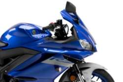 Afbeeldingen van Side Spoiler Downforce Sport Puig voor de Yamaha R3 '19-