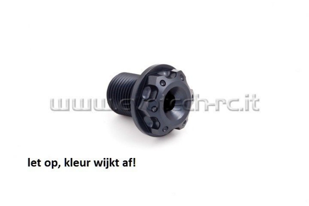 Afbeeldingen van Voorasbout Evotech TB-061-Mat zwart