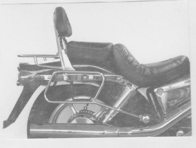 Afbeeldingen van Tassendragers standaard chroom Hepco&Becker Honda VT1100C -1994