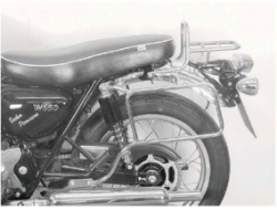 Afbeeldingen van Tassendragers standaard chroom Hepco&Becker Kawasaki W650/ W800