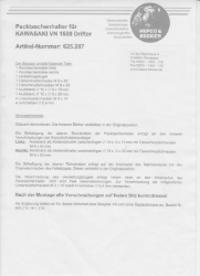 Afbeeldingen van Tassendragers standaard zwart Hepco&Becker Kawasaki VN1500 DRIFTER