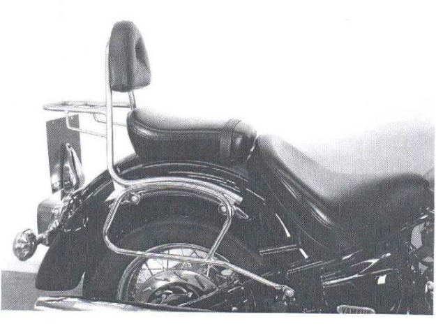 Afbeeldingen van Tassendragers standaard chroom Hepco&Becker Yamaha XVS1100C