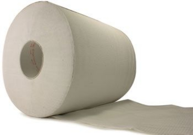 Afbeeldingen van Poetsrol 200 meter katoen (polyestervrij)