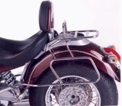 Afbeeldingen van Tassendragers standaard chroom Hepco&Becker BMW R850C/ R1200C