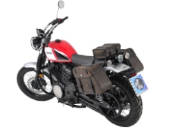 Afbeeldingen van Tassendragers Cutout zwart Hepco&Becker Yamaha SCR950 '17-