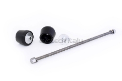 Afbeeldingen van Achterasslider Evotech Triumph Speed Triple RS '18--goud