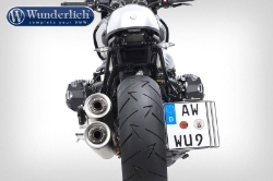 Afbeeldingen van Wunderlich License plate holder-Kennzeichentrager seitlich schwarz BMW R nineT