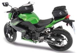 Afbeeldingen van C-Bow tasdragers zwart Hepco&Becker Kawasaki Z300 '15-18