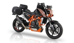 Afbeeldingen van C-Bow tasdragers zwart Hepco&Becker Kawasaki Versys 650 '15-21
