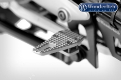 Afbeeldingen van Brake lever enlargement BMW R1200R(S) LC - silver Wunderlich