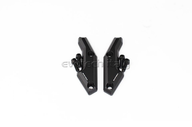 Afbeeldingen van Front axle fork guard zwart Honda Africa Twin Adventure Sport '18