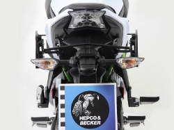 Afbeeldingen van C-Bow tasdragers zwart Hepco&Becker Kawasaki Z650 '17-