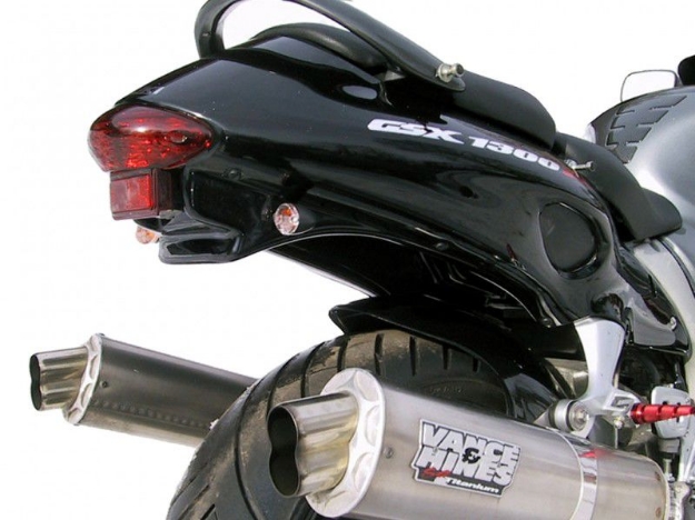 Afbeeldingen van Tailguard standaard zwart Suzuki GSXR1300 -2007