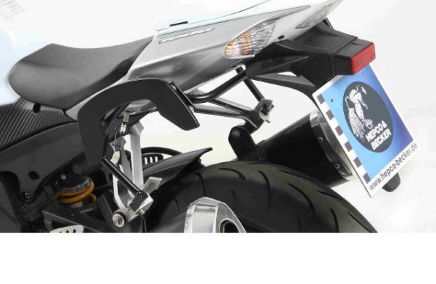 Afbeeldingen van C-Bow tasdragers zwart Lock-it Hepco&Becker Suzuki GSX-R1000 '07-08