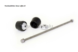 Afbeeldingen van Voorvorkslider Evotech Yamaha R1 '20- / R6 '17-19 titanium