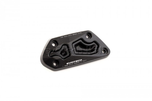 Afbeeldingen van Koppelingvloeistofreservoircover Evotech voor BMW R1200GS '13- / R NineT / R1200R '15--zwart