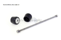 Afbeeldingen van Voorvorkslider Evotech Kawasaki Ninja 650 / Z650 '17- titanium