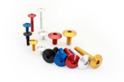 Afbeeldingen van Aluminium boutje model TTLEI M6x15