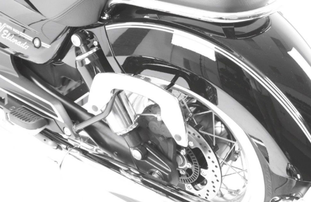 Afbeeldingen van C-Bow tasdragers chroom Hepco&Becker Moto Guzzi Eldorado '14-20