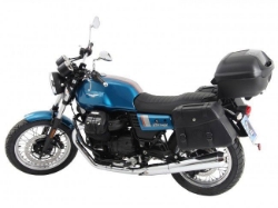 Afbeeldingen van C-Bow tasdragers zwart Hepco&Becker Moto Guzzi V7 III Stone/Special/Anniversario '17-20