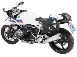 Afbeeldingen van C-Bow tasdragers zwart Hepco&Becker BMW R nineT Racer '17+