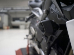 Afbeeldingen van Sliders Evotech Anti-Shock Triumph Street Triple RS '17- rood