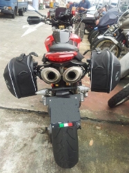 Afbeeldingen van C-Bow tasdragers zwart Hepco&Becker Ducati Hypermotard 796 / 1100 '07-12